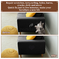 Льняная самоклеящаяся ткань DIY-WH0580-40B-03