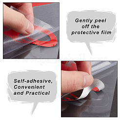 4 лист 4-х цветных светоотражающих водонепроницаемых ПВХ-наклеек на автомобиль DIY-GF0005-54