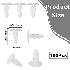 100 шт. нейлоновые заклепки&nbsp;FIND-GF0005-72B