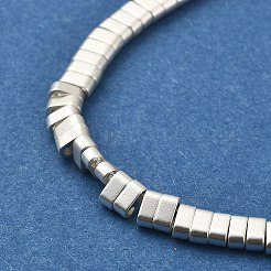 Гальванические немагнитная синтетический гематит бисер пряди G-E495-11B-03