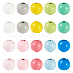 100 шт деревянные бусины&nbsp;WOOD-TA0002-68B