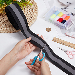 25м плоские светоотражающие полиэстеровые ленты&nbsp;OCOR-BC0006-17C