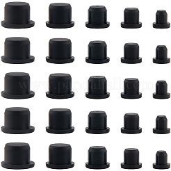 50 шт. 5 стили силиконовых заглушек для отверстий&nbsp;AJEW-GF0011-62C