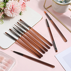 9 шт. 9 стиля кистей для дизайна ногтей&nbsp;MRMJ-CP0001-47