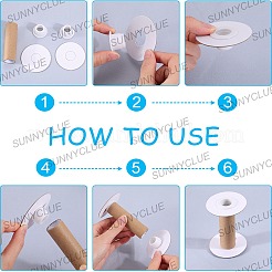 10 комплект катушек для намотки бумажных ниток&nbsp;DIY-SC0025-20B