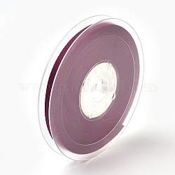 Rayonne et ruban de coton, ruban de bande sergé, ruban à chevrons, violet, 1/4 pouce (6 mm), environ 50yards / rouleau (45.72m / rouleau)