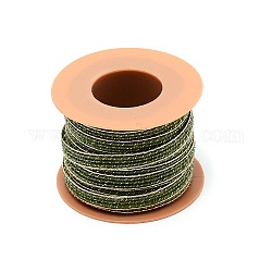 Corde di iuta, accessori d'abbigliamento , verde, 7mm, 10m/rotolo