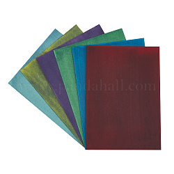 Papier d'impression activé par l'énergie solaire, rectangle, colorées, 29.8x21x0.02 cm, 24 pcs /sachet 