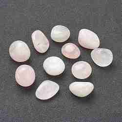 Природного розового кварца бусы, для проволоки, свернутой подвесками материалы, нет отверстий / незавершенного, самородки, упавший камень, лечебные камни для балансировки 7 чакры, кристаллотерапия, драгоценные камни наполнителя вазы, 16.5~24x14.5~19x9~16.5 мм