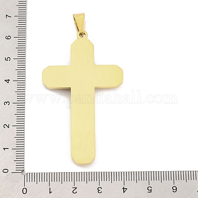 Большие подвески из нержавеющей стали 304 с вакуумным покрытием PVD STAS-Z080-14G-1