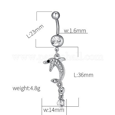 Пирсинг украшения AJEW-EE0002-10P-1