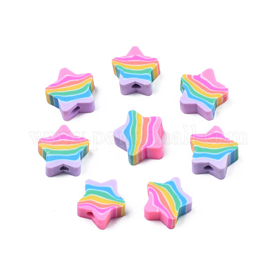 Бусины из полимерной глины  CLAY-N011-61-01-1