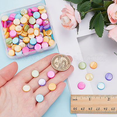 150шт натуральные пресноводные бусины из ракушек SHEL-ME0001-03-1