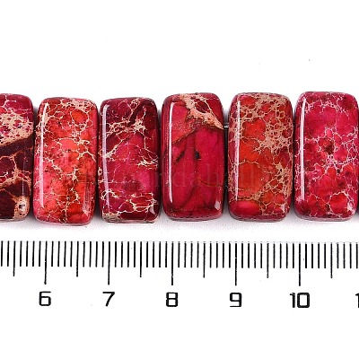 Натуральные имперские нитки из яшмы G-L604-F01-01F-1