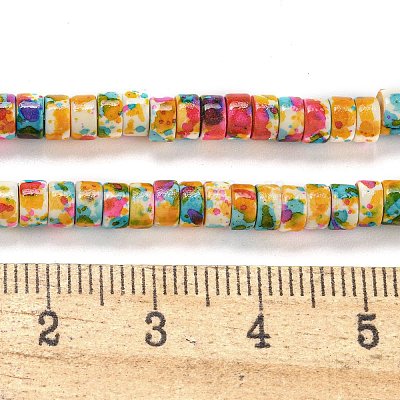 Синтетические бирюзовые бусины G-H060-02A-06-1