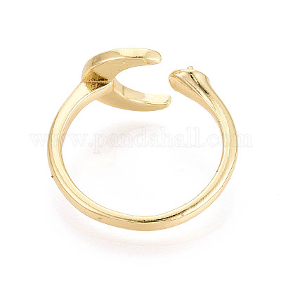 Установка колец-манжет из лунной латуни KK-T079-23G-1