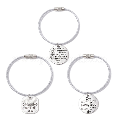 3шт. брелки из сплава KEYC-JKC01056-1