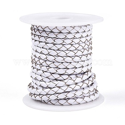 Полый плетеный шнур из коровьей кожи NWIR-ZX002-01C-1