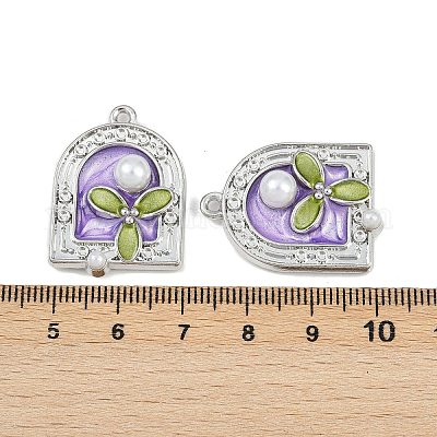 Подвески из эмали и сплава PALLOY-P311-01F-P-1