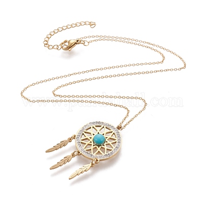 Подвески из нержавеющей стали 304 NJEW-M184-05G-1