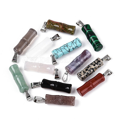 Природные и синтетические смешанные каменные подвески G-N353-04-1