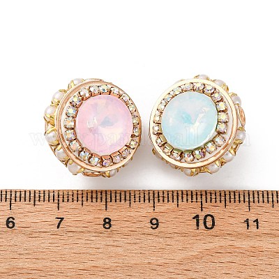 Круглые бусины из смолы ручной работы из Индонезии IPDL-P005-02KCG-M-1