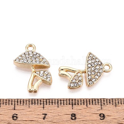 Подвески из сплава со стразами PALLOY-T091-27A-G-1