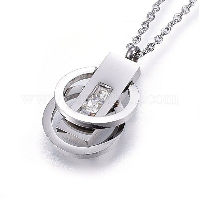 Подвески из нержавеющей стали 304 NJEW-G315-02P-1