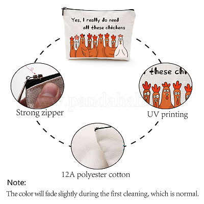 Мешки для хранения из поликоттонового холста ABAG-WH0029-050-1