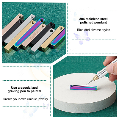 10 шт. 10 стиля подвеска из полированной нержавеющей стали 304 FIND-PH0020-85-1