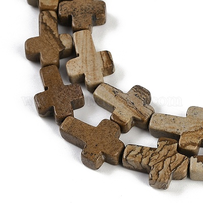 Естественного изображения яшмы бисер нитей G-I369-A05-02-1