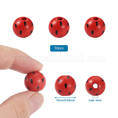 Натуральные деревянные бусы WOOD-TAC0010-03A-1