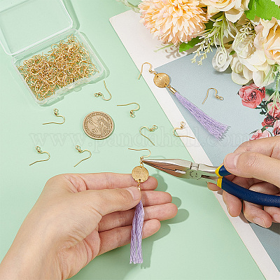 100 шт. французские крючки для сережек из нержавеющей стали 304 STAS-UN0058-79-1