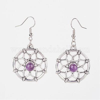 Сплав болтающиеся серьги EJEW-JE02389-1