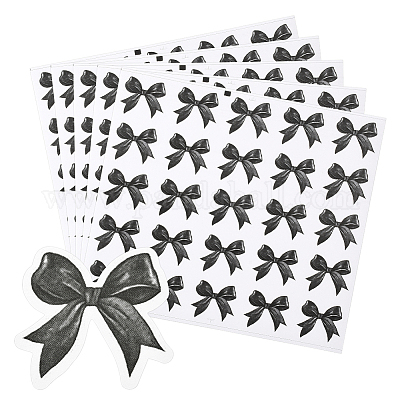 Наклейки с бантом pp&nbsp;DIY-WH20007-281B-1