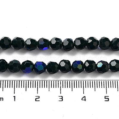 Непрозрачное стекло бисер нитей EGLA-A035-P6mm-L23-1