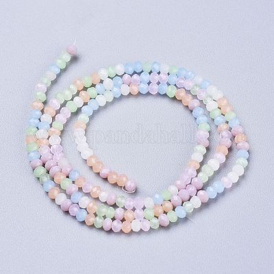 Непрозрачное стекло бисер нитей X-GLAA-L030-A02-1