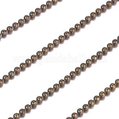 Essentials | Collana Con Catena A Sfere Da 3 Mm Color Argento - Foto 11