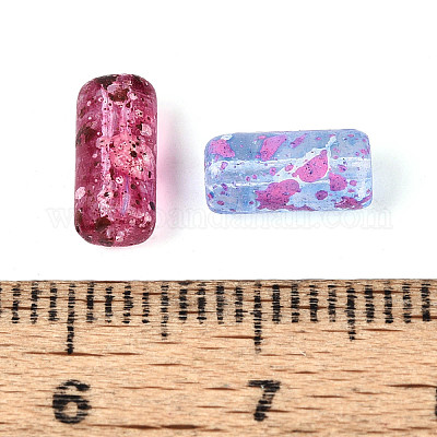 Прозрачные стеклянные бусины Пикассо&nbsp;SEED-N010-02M-1