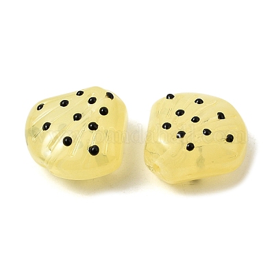 Бусы лэмпворк ручной работы LAMP-I027-11J-1