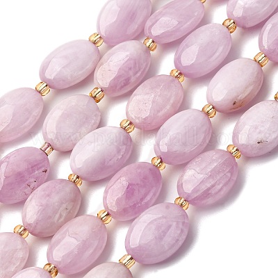 Природные кунцит бисер нитей G-H005-A15-02-1