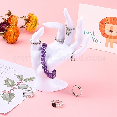 Пластиковая модель руки дисплея кольца DIY-I047-04B-1