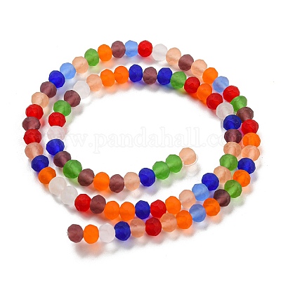 Прозрачные стеклянные бусины EGLA-A034-M6mm-63-1