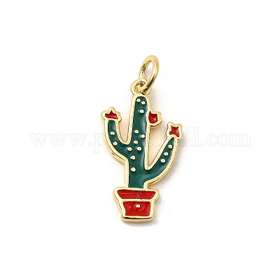 Подвески из латуни и эмали в стиле ковбоя KK-A268-04A-G-1