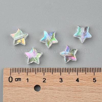 Perle acriliche trasparenti ecologiche&nbsp;PL556-1-1