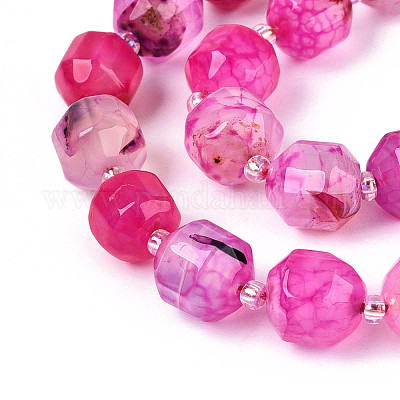 Природный агат бисер нитей G-T131-82A-08-1