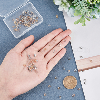 120 шт. 4-х цветные дужки для подвески из нержавеющей стали марки 304 STAS-UN0023-98-1