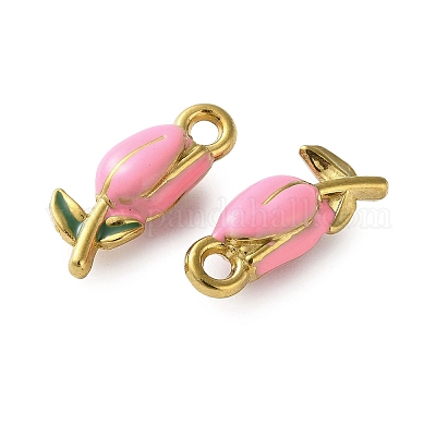 Подвески из нержавеющей стали 304 с эмалью STAS-B100-04G-01-1