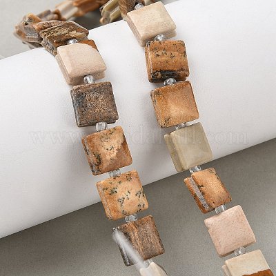 Естественного изображения яшмы бисер нитей G-F802-B06-01-1