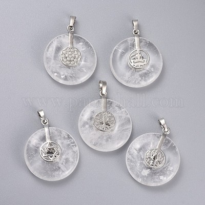 Природные и синтетические смешанные каменные подвески G-F640-G-1